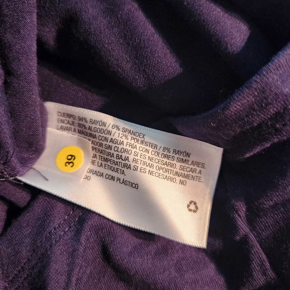 Isabel Maternity by Ingrid & Isabel Navy Long Sleeve Dress Size Large - Picture 9 of 10